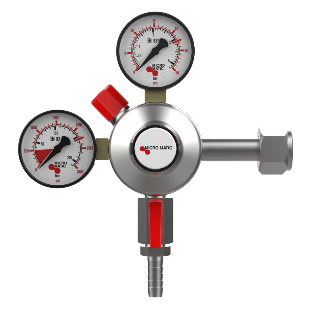 Micro-Matic-Premium-Plus-CO2-Gas-Regulator-Primary-Low-Pressure-842-PP