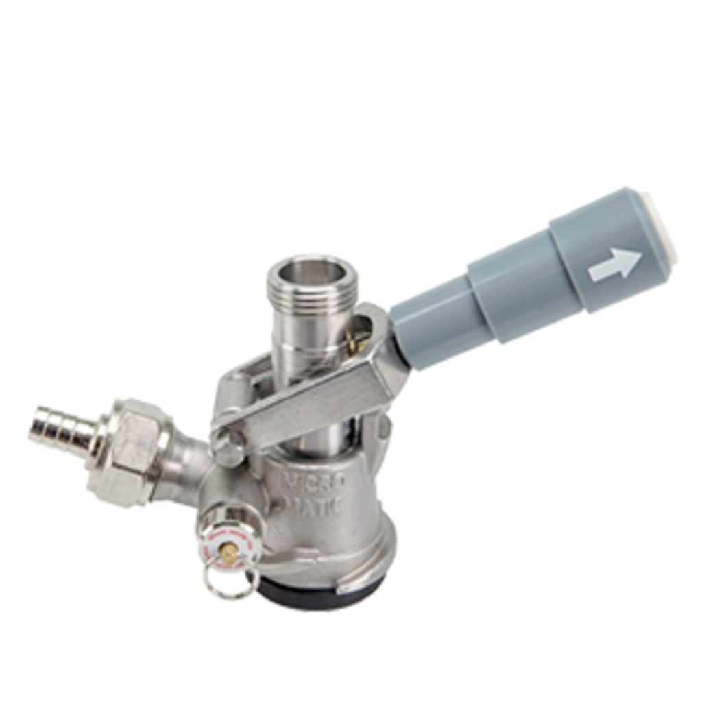 Micro-Matic-Stainless-Steel-D-System-Keg-Coupler-7485-SS